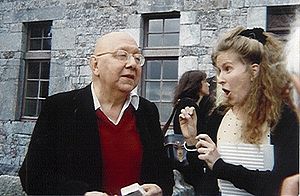 Cornelius Castoriadis avec la chorégraphe Clara Gibson Maxwell