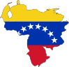 Flag-map of Venezuela.svg